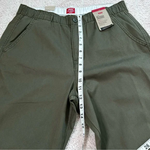 NWT Levi's Men's XX Chino Jogger Pants Olive Green Size Medium Autumn Casual - Picture 7 of 11